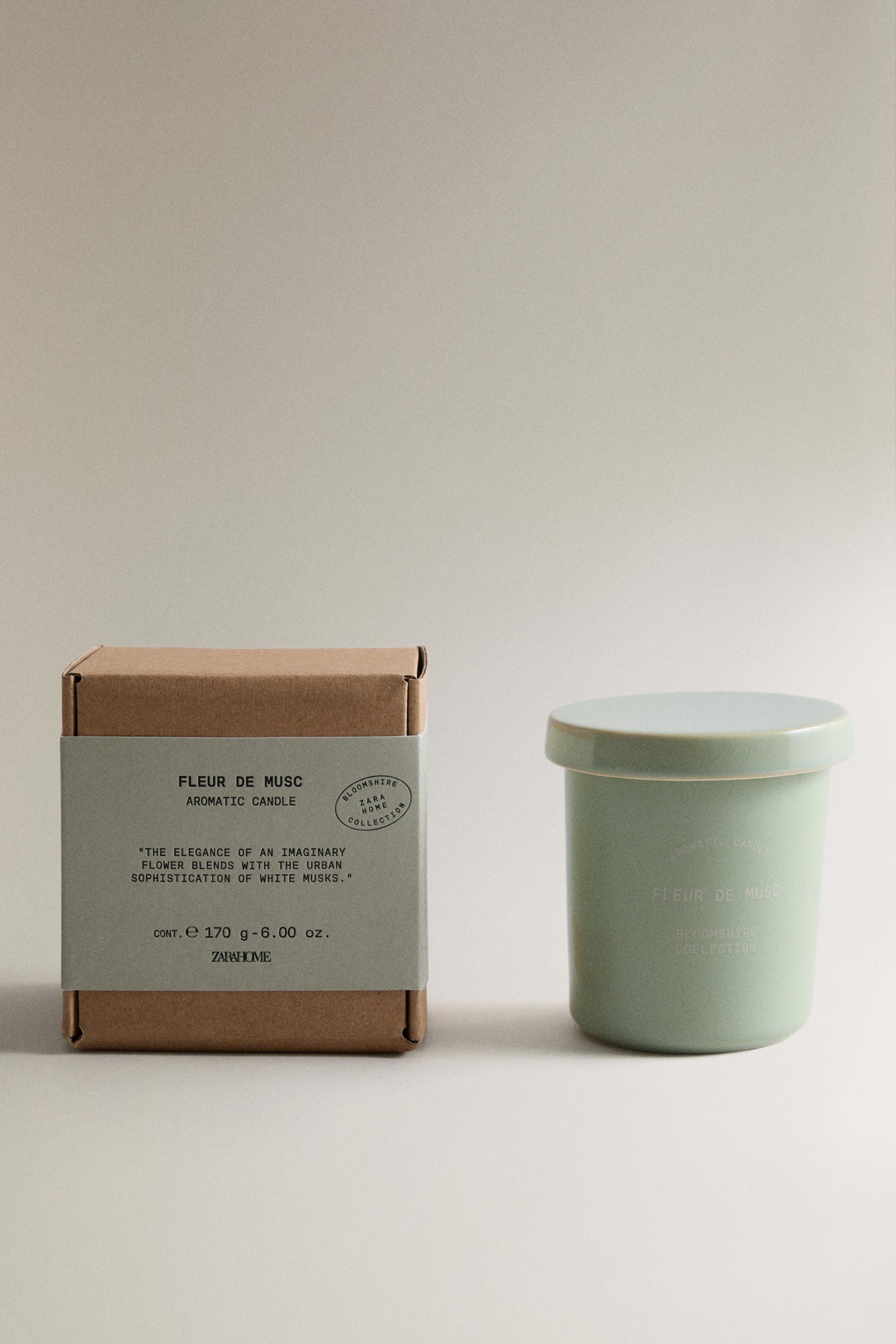 (170 G) FLEUR DE MUSC SCENTED CANDLE