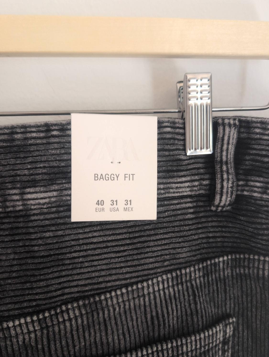 PANTELONI KOTLE BAGGY FIT ME ΣΤΡΙΦΤΕΣ ΡΑΦΕΣ - Image 3