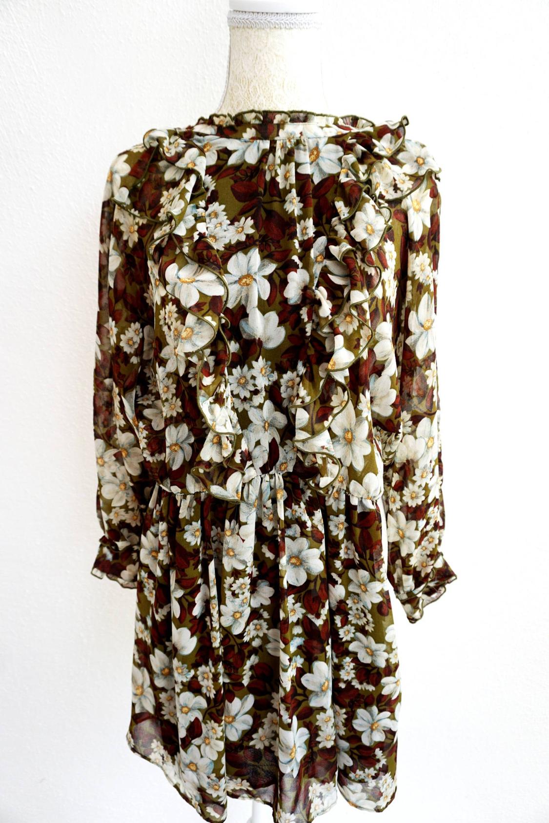 PRINTED JUMPSUIT WITH FRILLS - Image 4