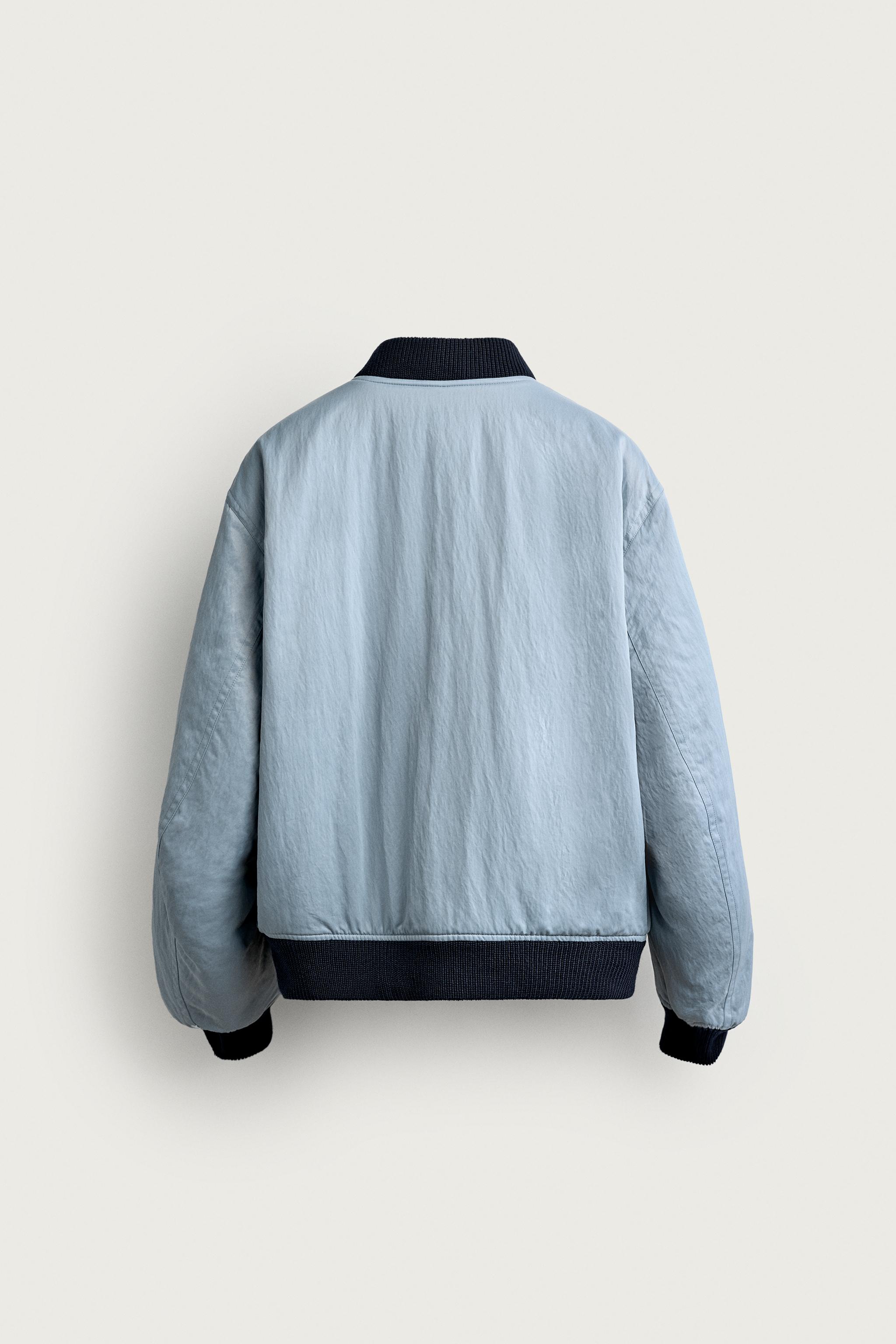 CONTRAST BOMBER JACKET