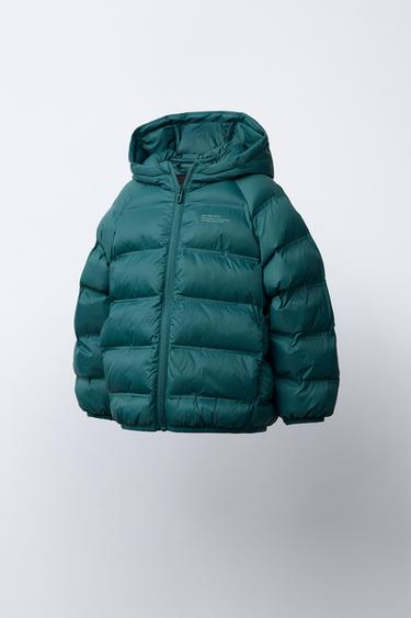 LIGHTWEIGHT WATER-REPELLENT JACKET - Green / Blue by Zara