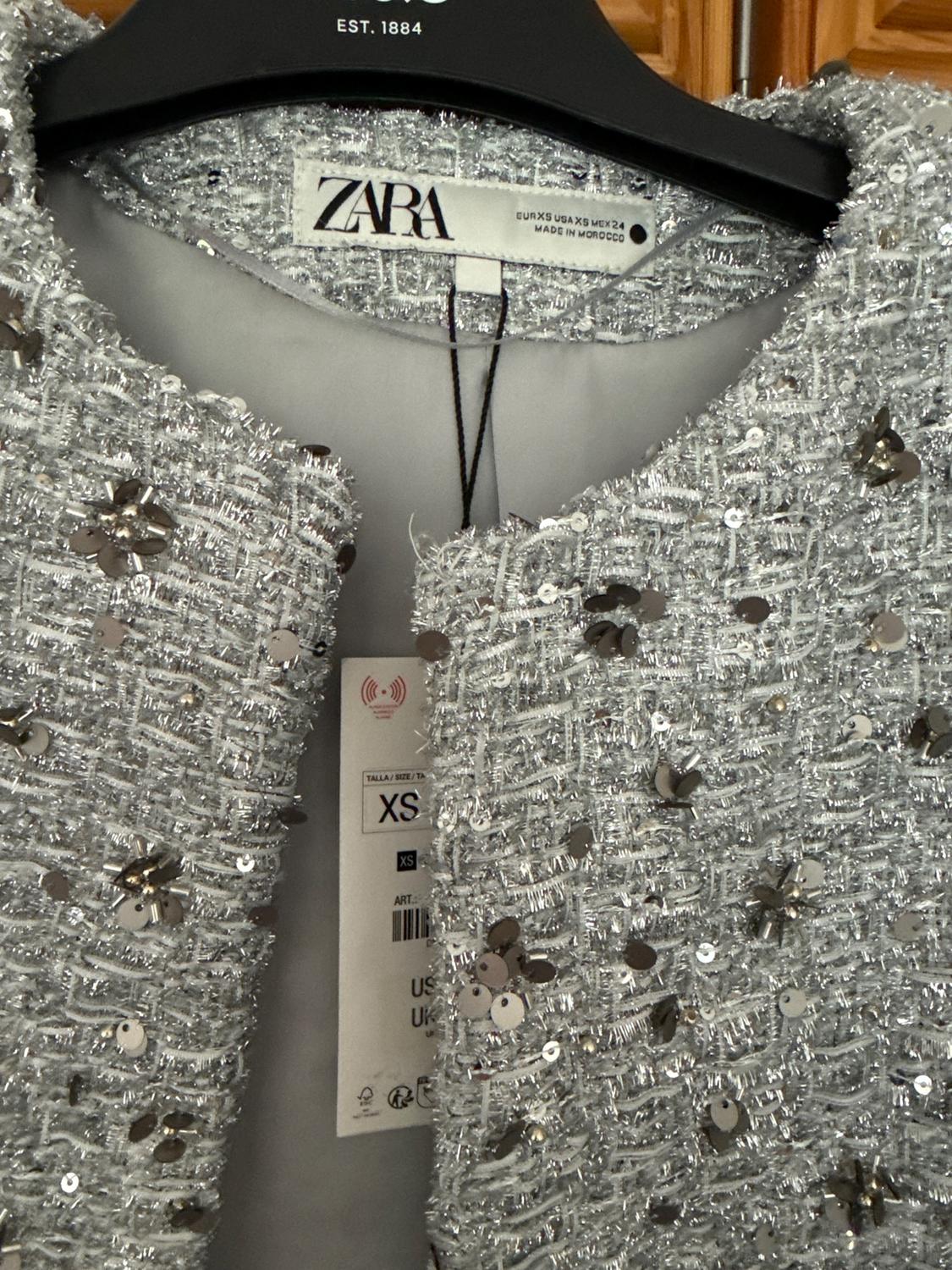 ZW COLLECTION SEQUIN JACKET - Image 2