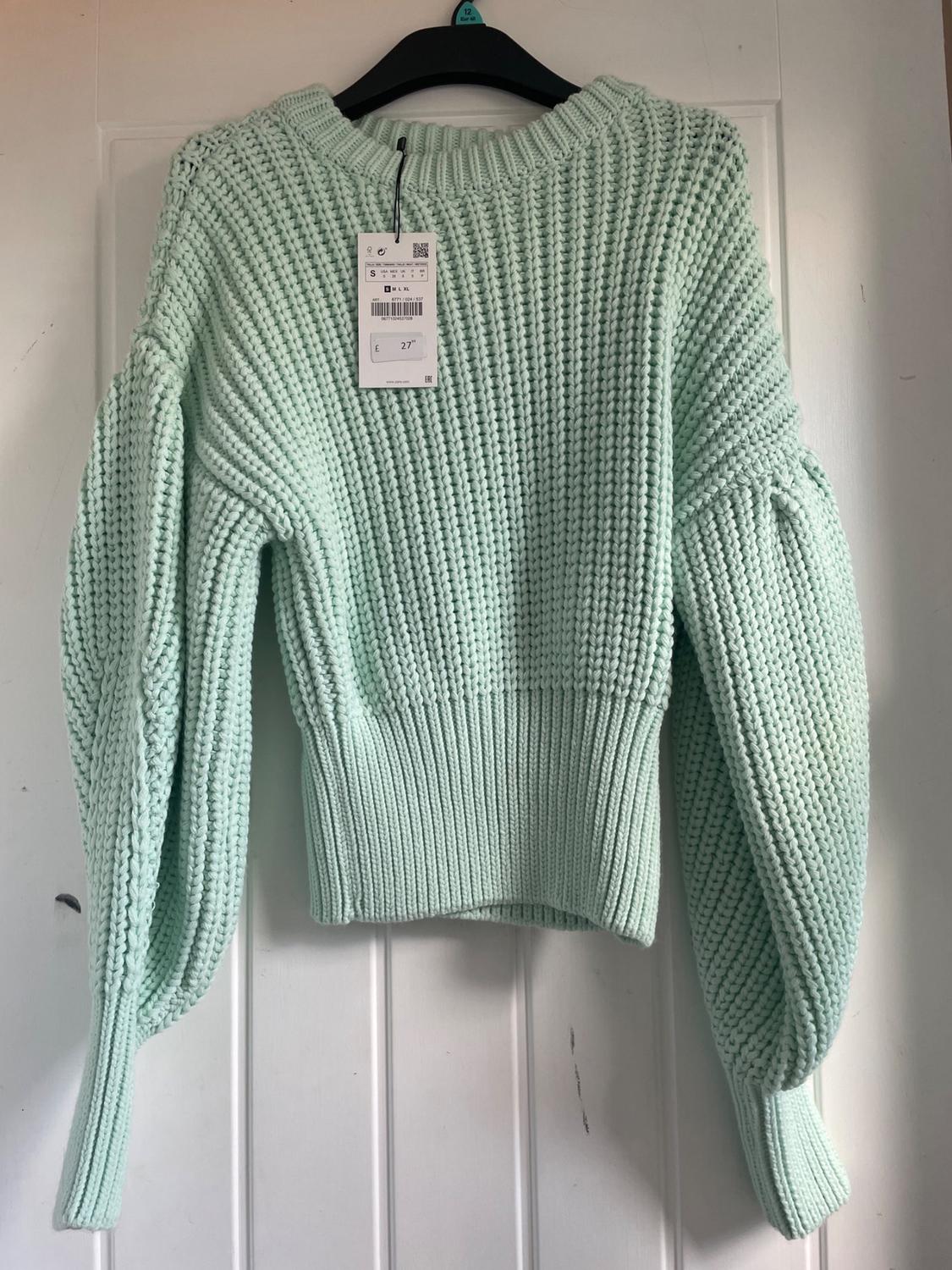 PURL-KNIT SWEATER