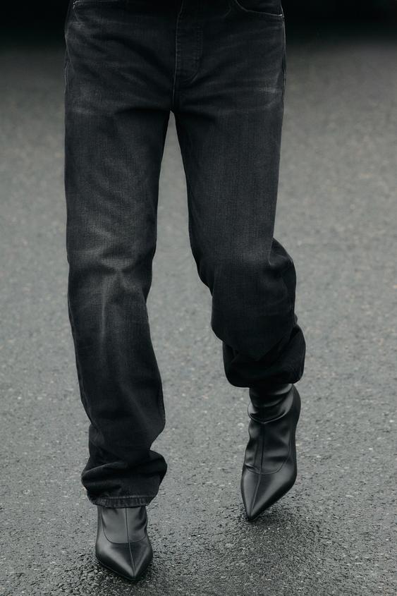 BOTÍN KITTEN STRETCH - Negro de Zara - Imagen 0