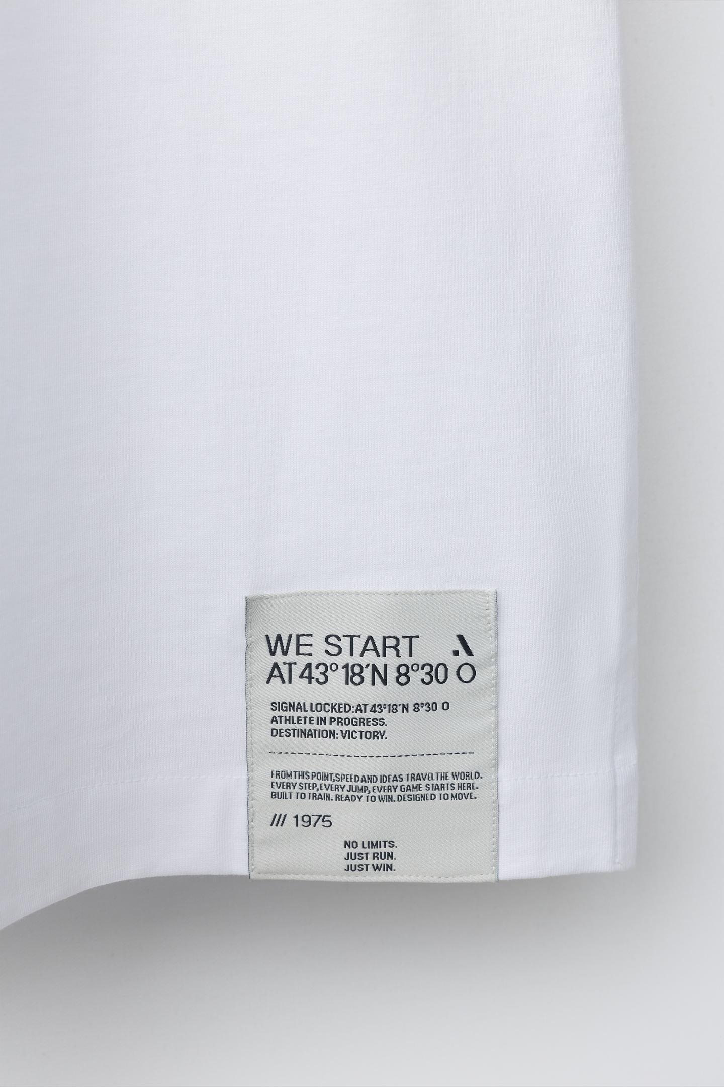 Детская футболка Zara Sporty Logo, цвет: Белый — фото 4