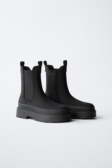 NEOPRENE CHELSEA BOOTS — Black 2