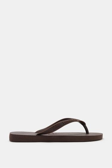 HAVAIANAS ® x ZARA SANDALS - Brown by Zara