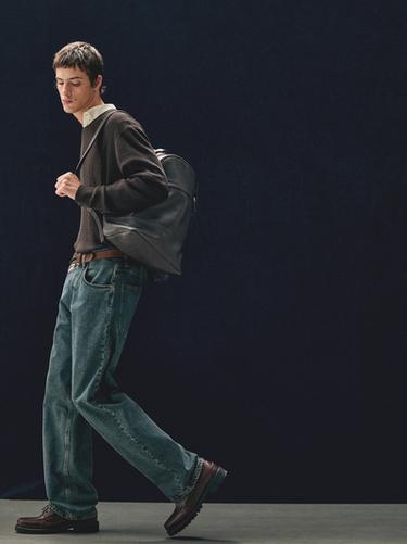 Zara Nappa leather backpack - Brown - Image 0