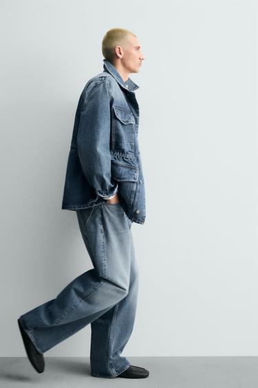 BARREL FIT JEANS - Light blue by Zara - Image 5