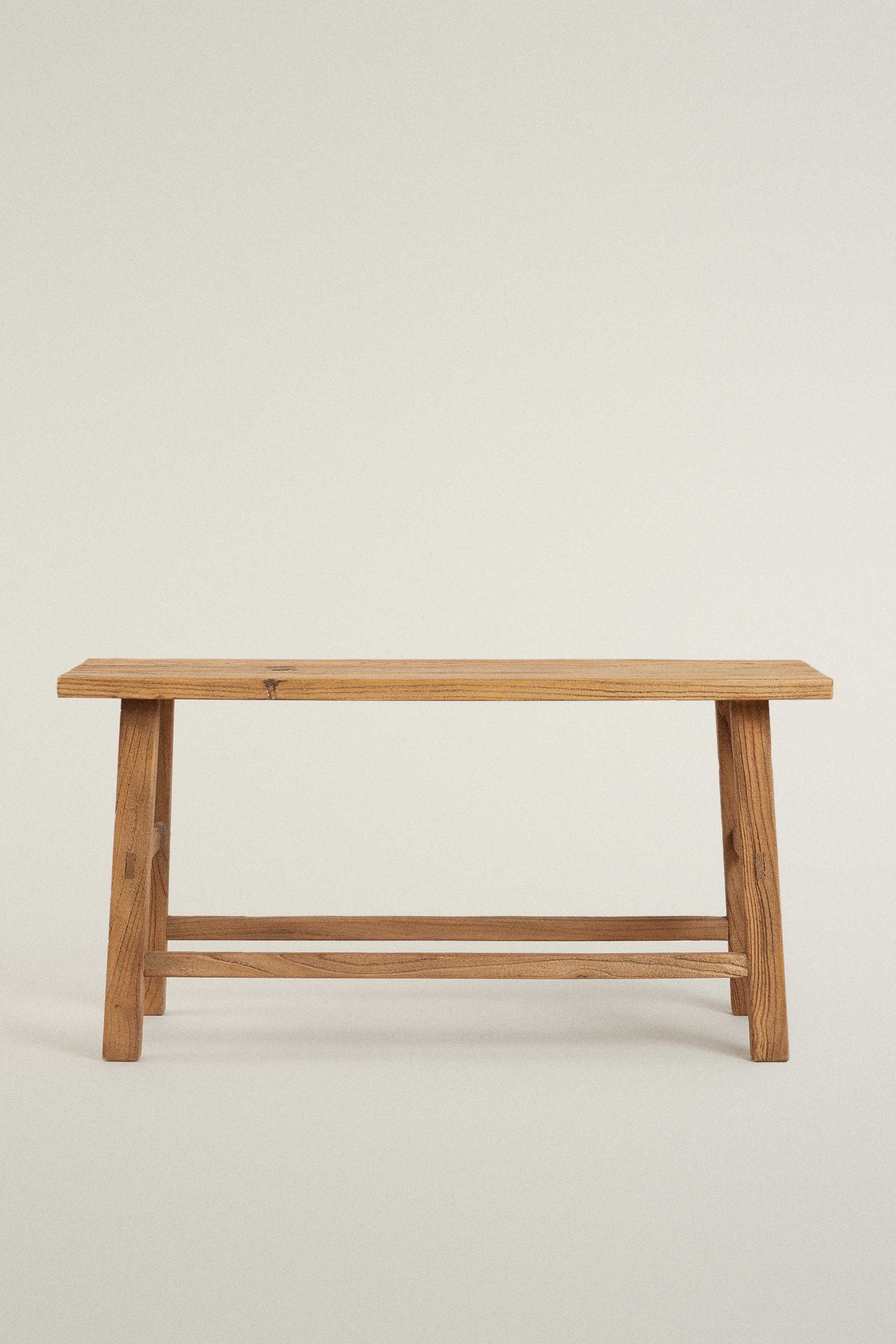 ELM WOOD BENCH