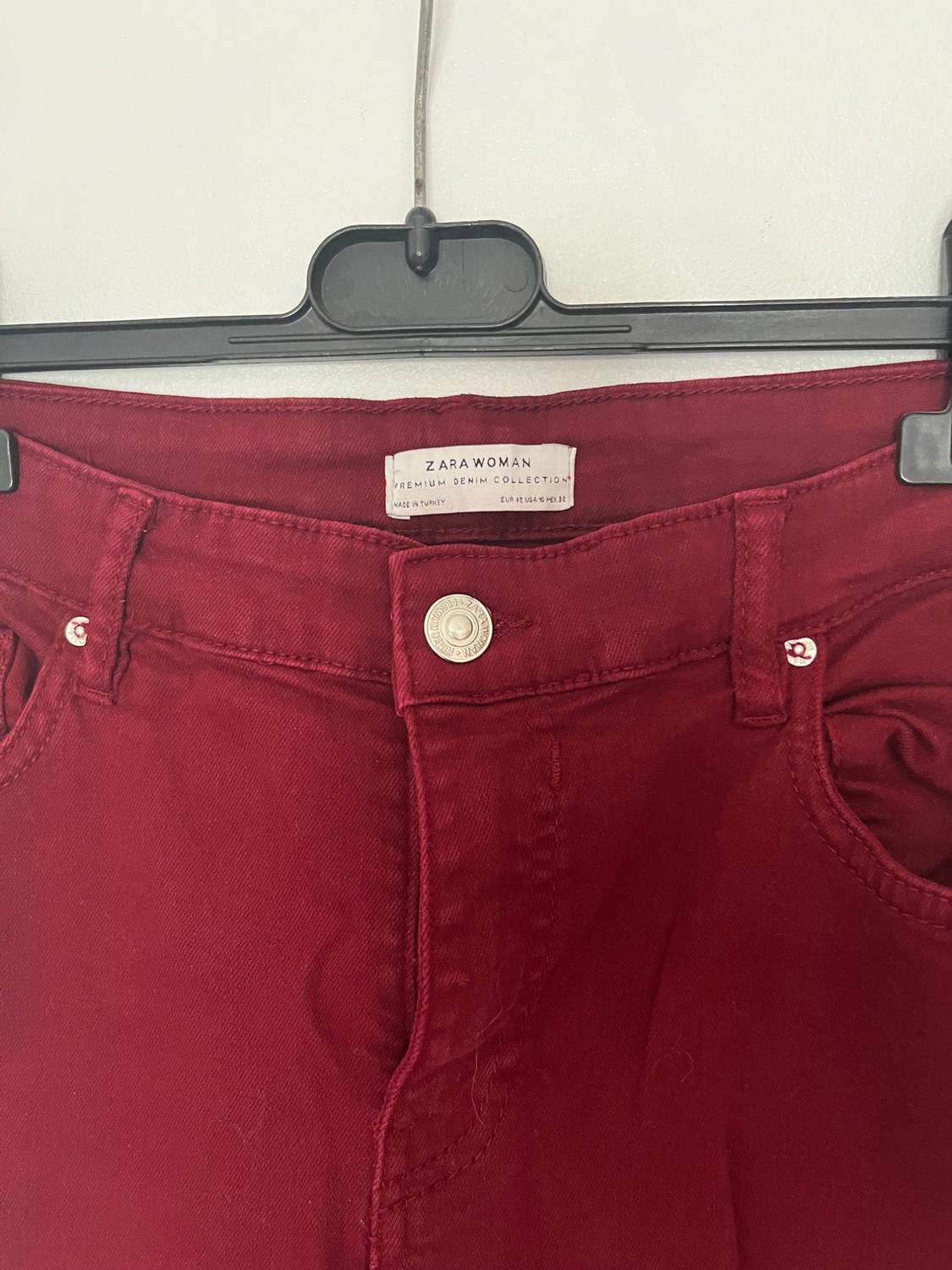 JEAN SKINNY BORDEAUX - Image 3