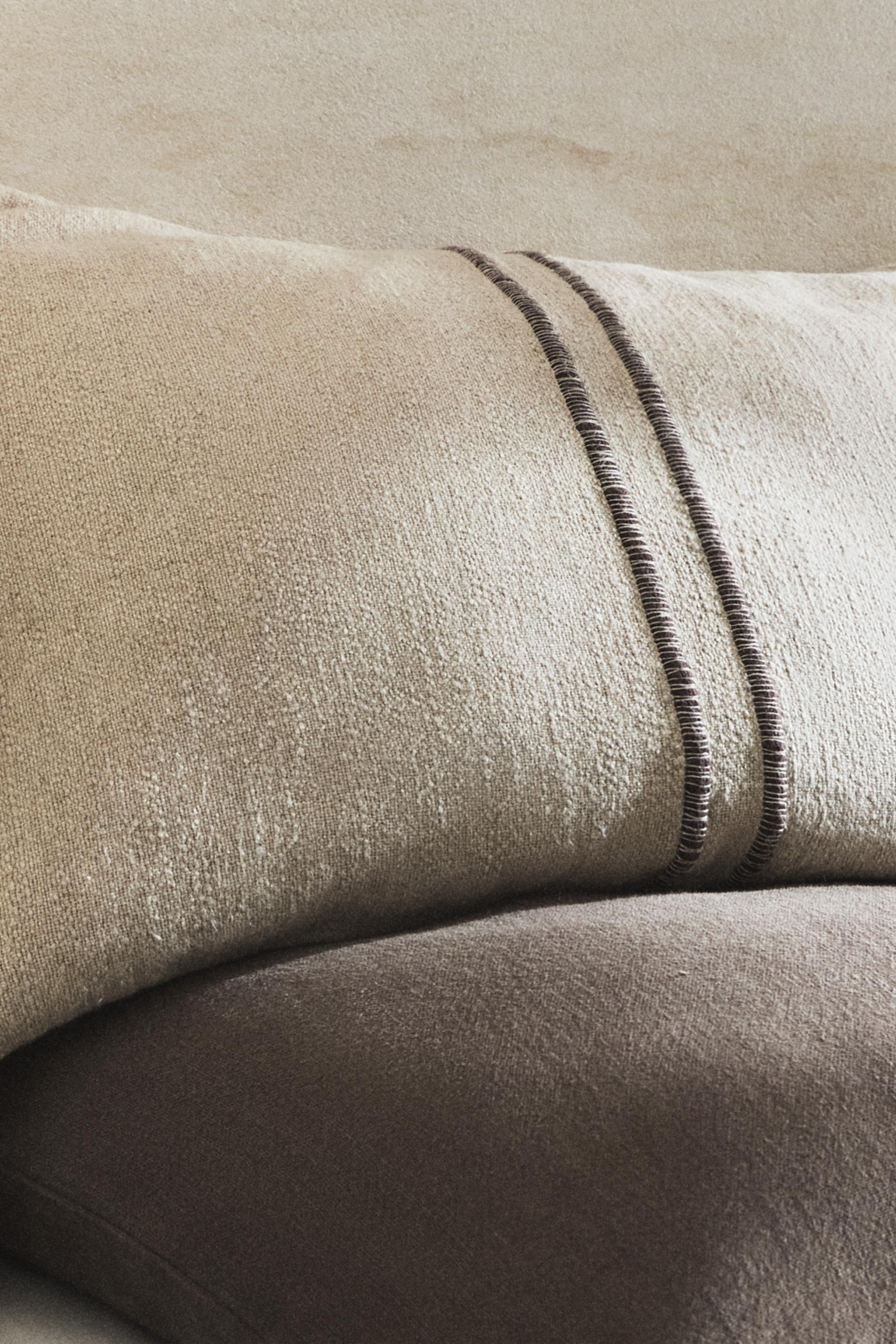 LINED THROW PILLOW COVER