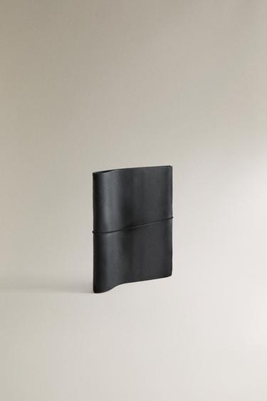 LEATHER BOOK COVER - Black by Zara - Image 1