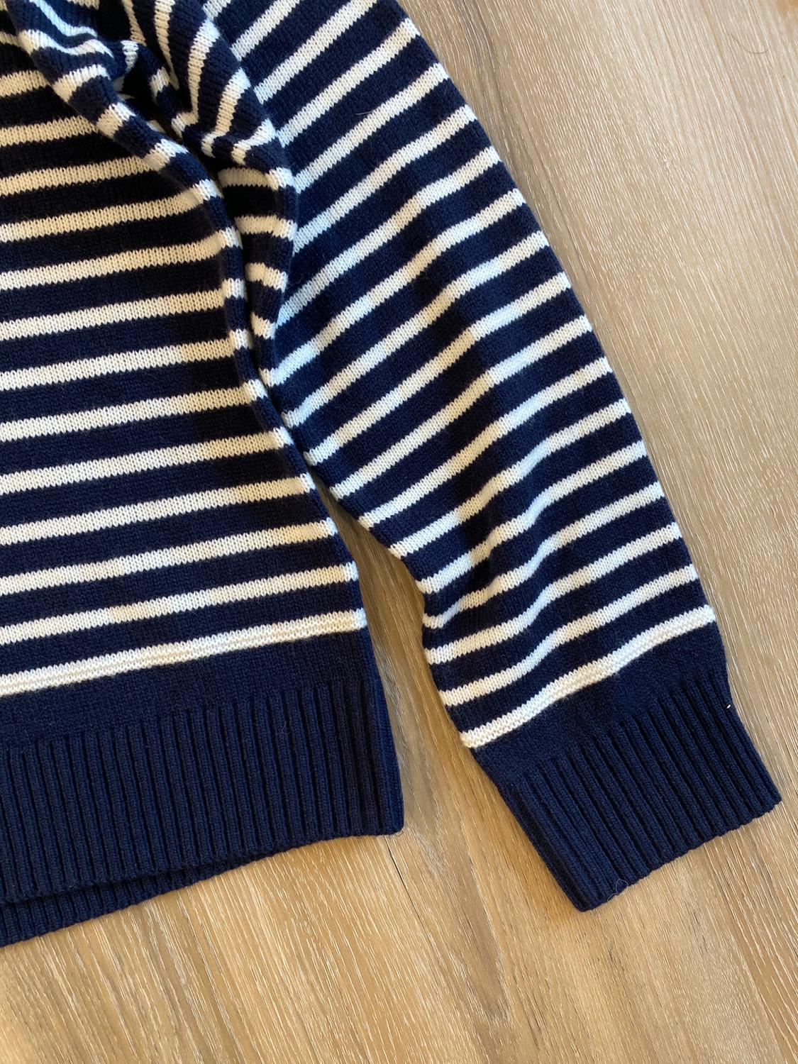 SUDADERA CAPUCHA PUNTO RAYAS - Image 2