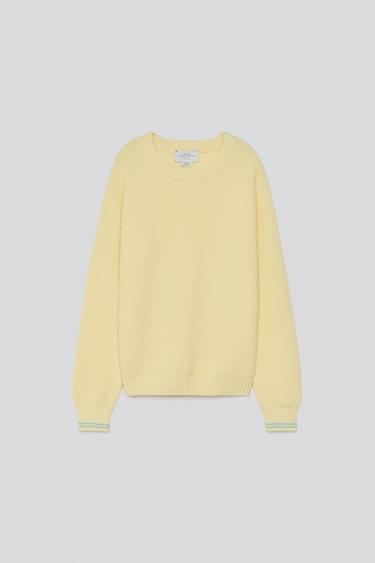 100% CASHMERE JUMPER — Yellow 1