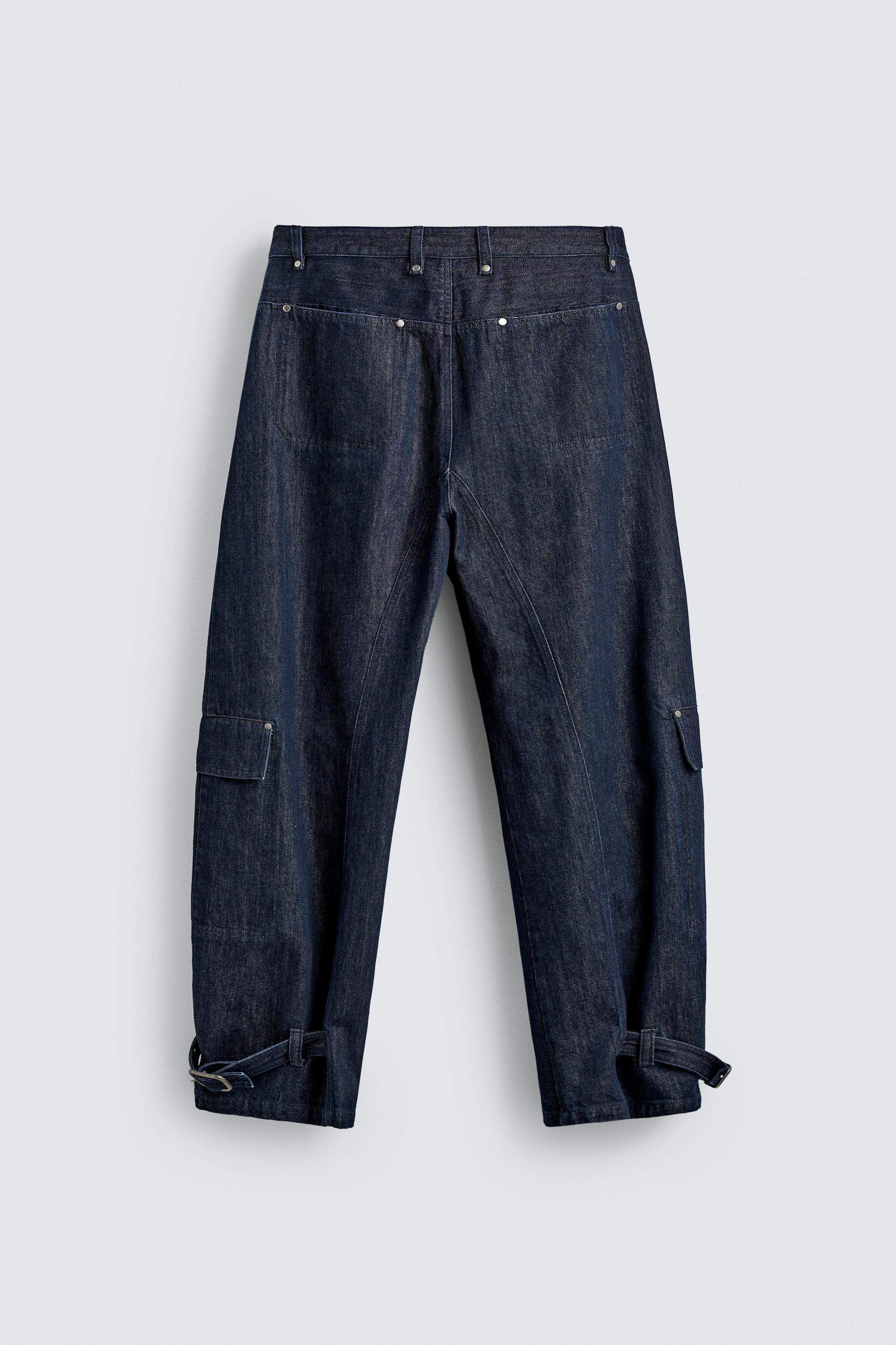 PANTALON CARGO À PASSANTS