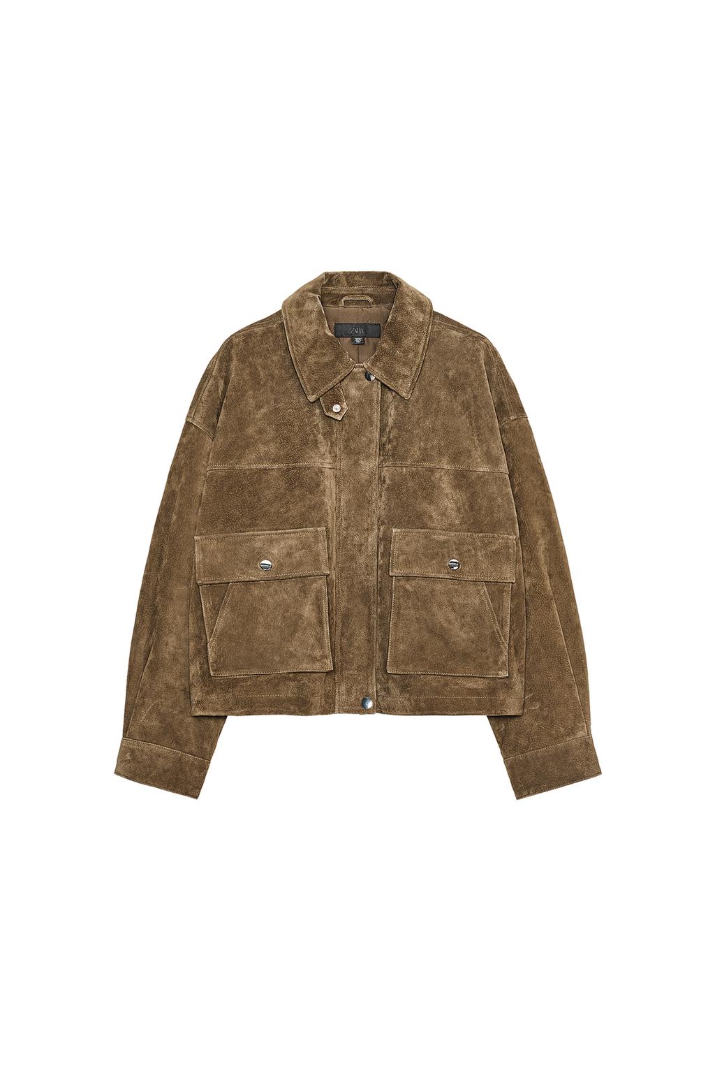 100% LEATHER BOMBER JACKET - image 3