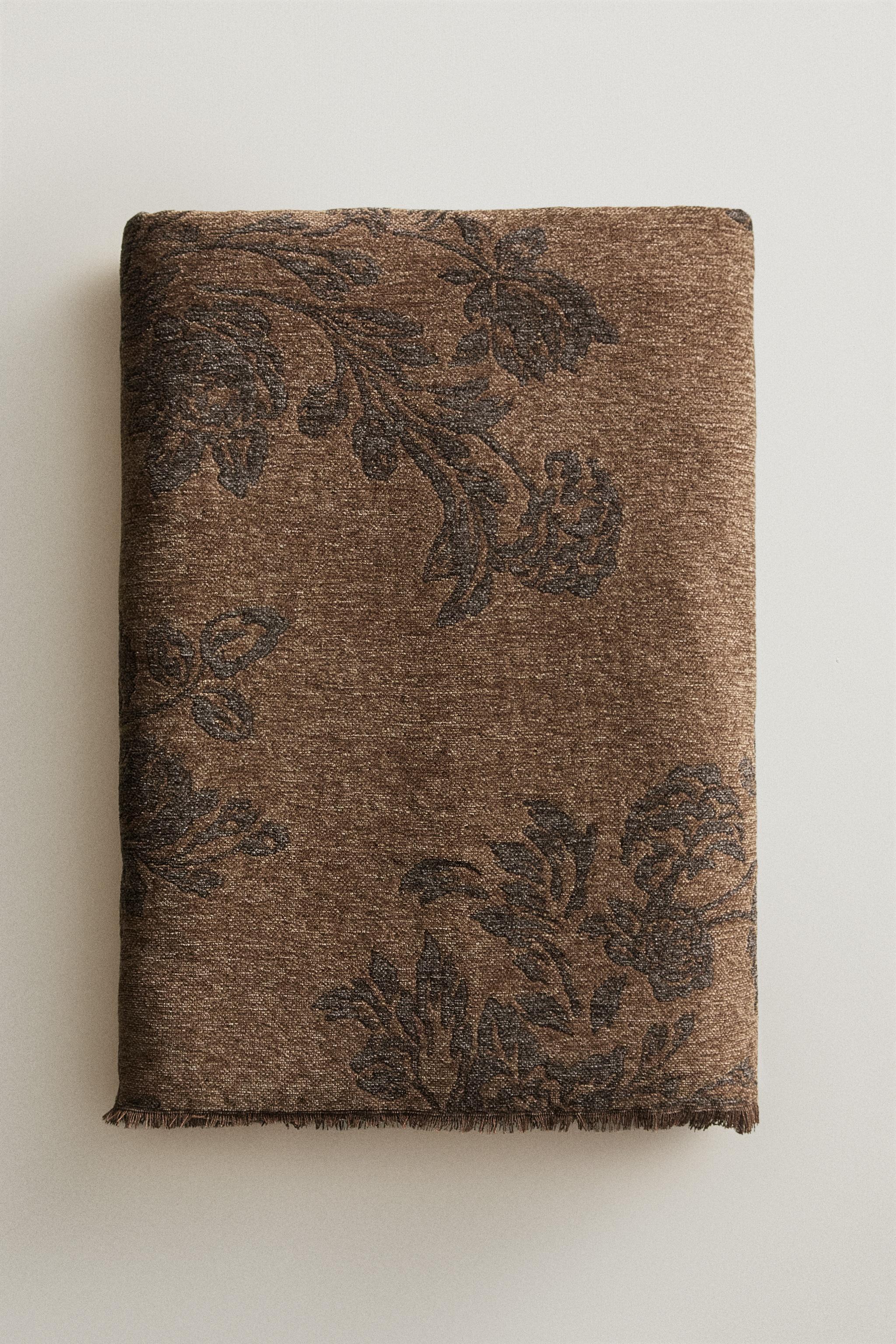 JACQUARD CHENILLE BLANKET