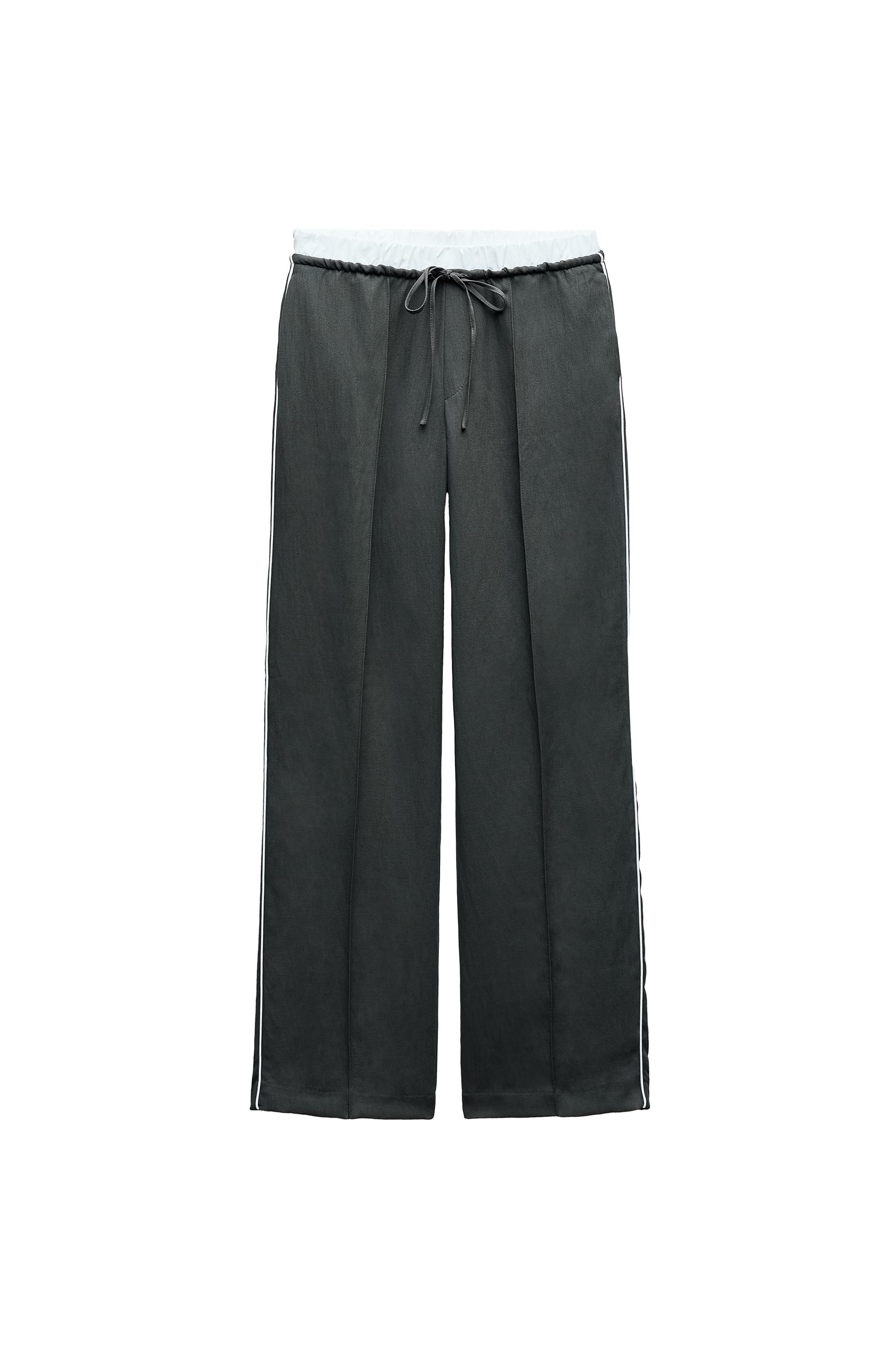 BOXER TROUSERS WITH SIDE STRIPE SECOND HAND | Zara Preowned