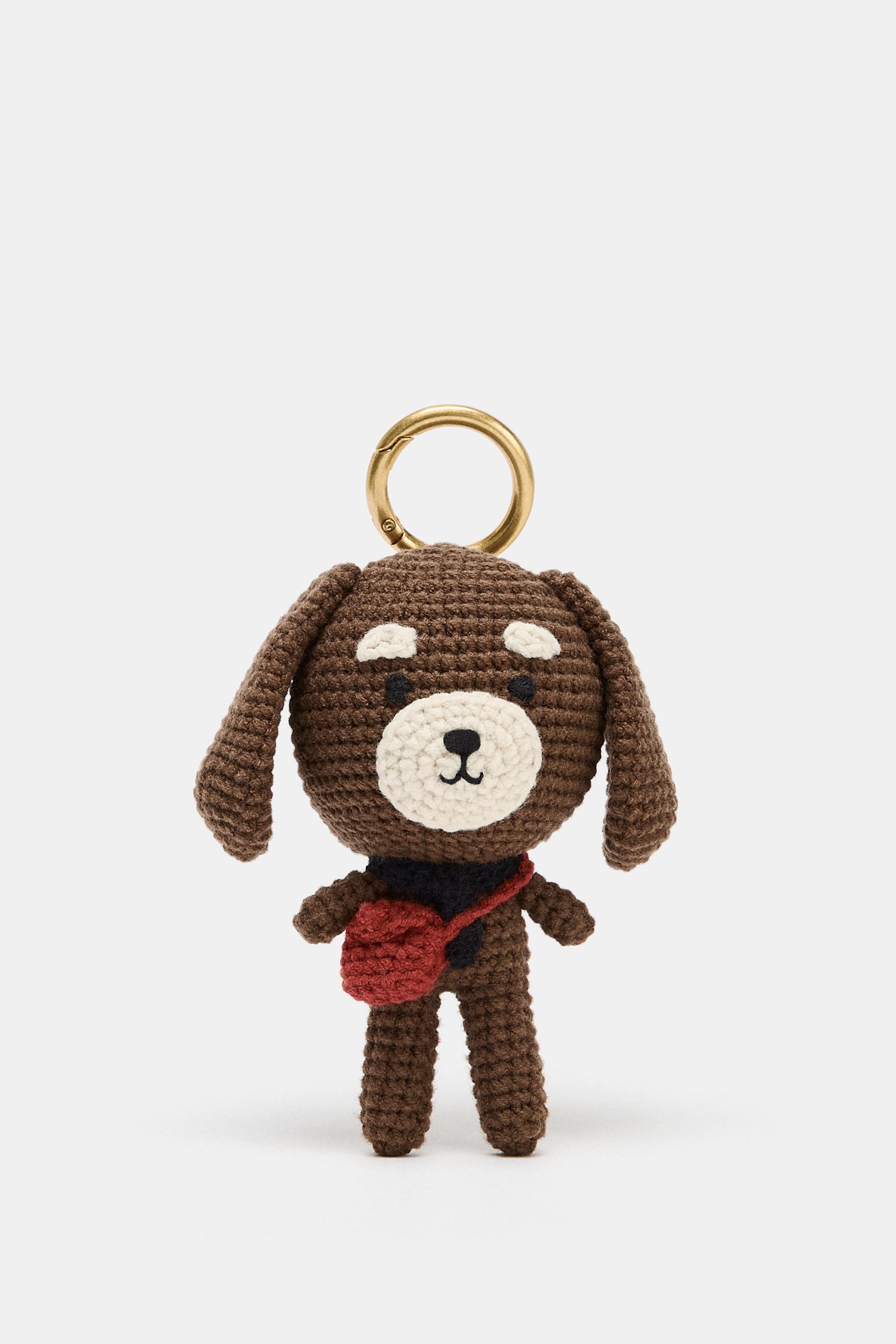 PUPPY CHARM KEYCHAIN