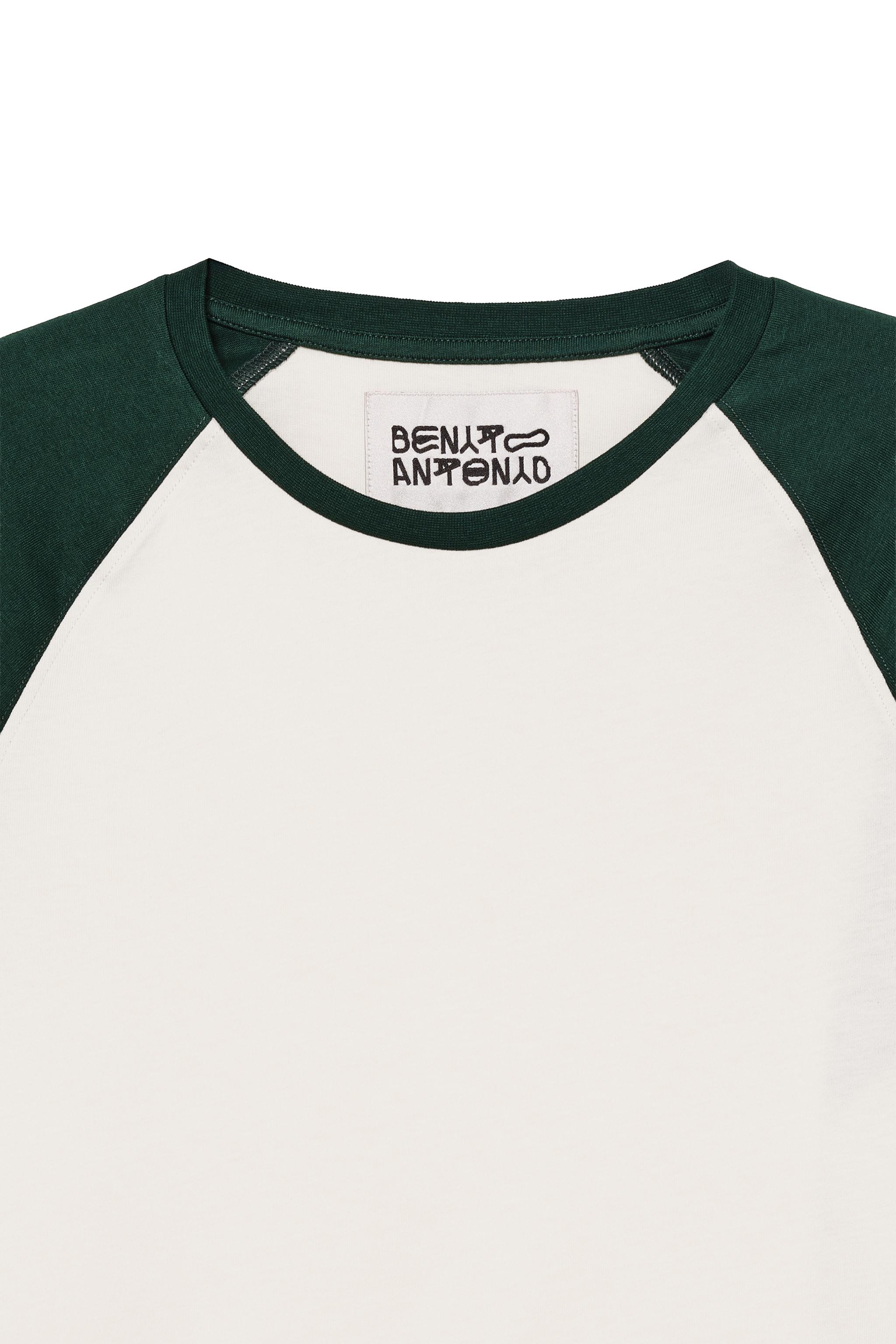 Мужские футболки Zara COLOR BLOCK CROPPED T-SHIRT — фото 4