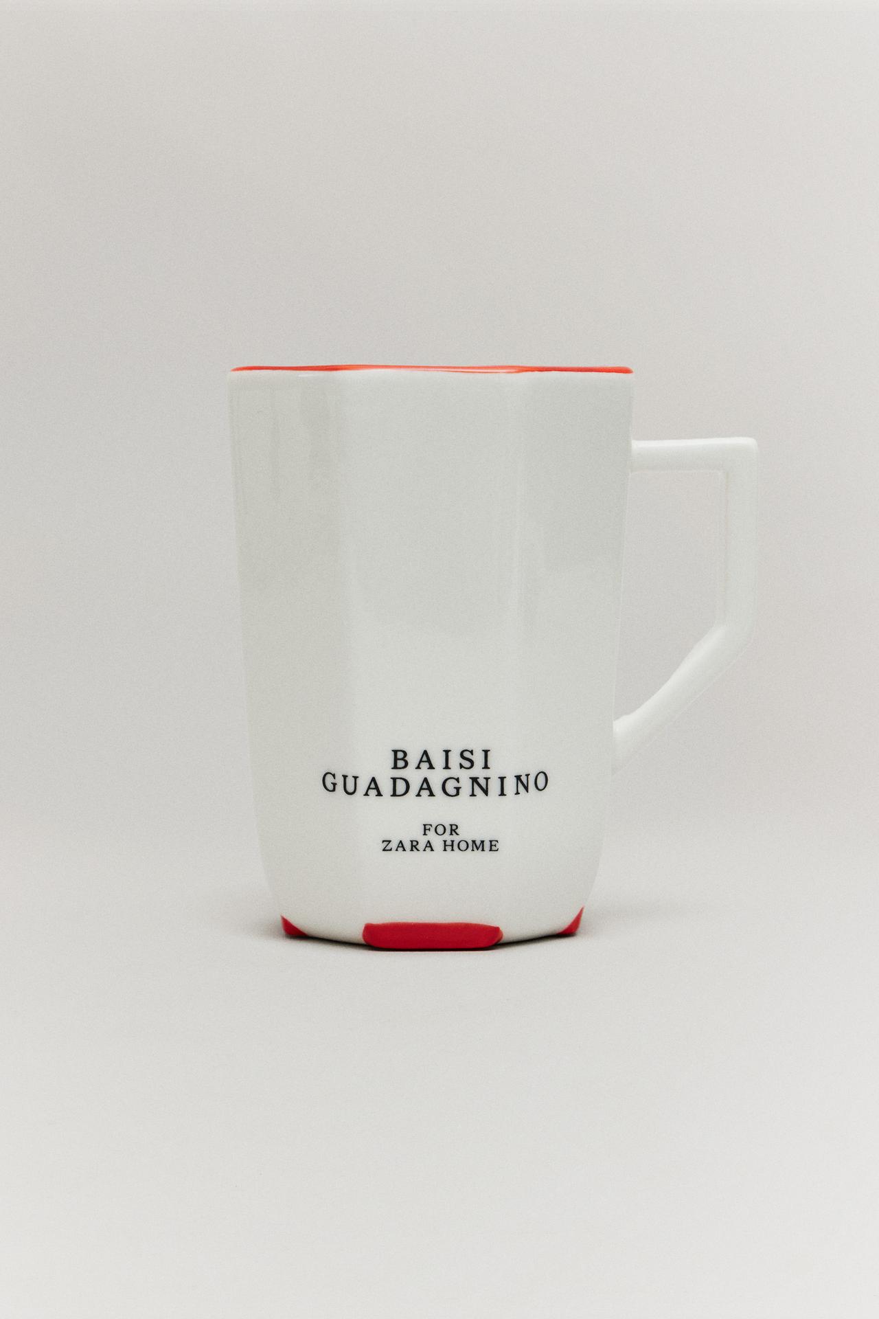 THE SKY OCTAGONAL MUG — Red