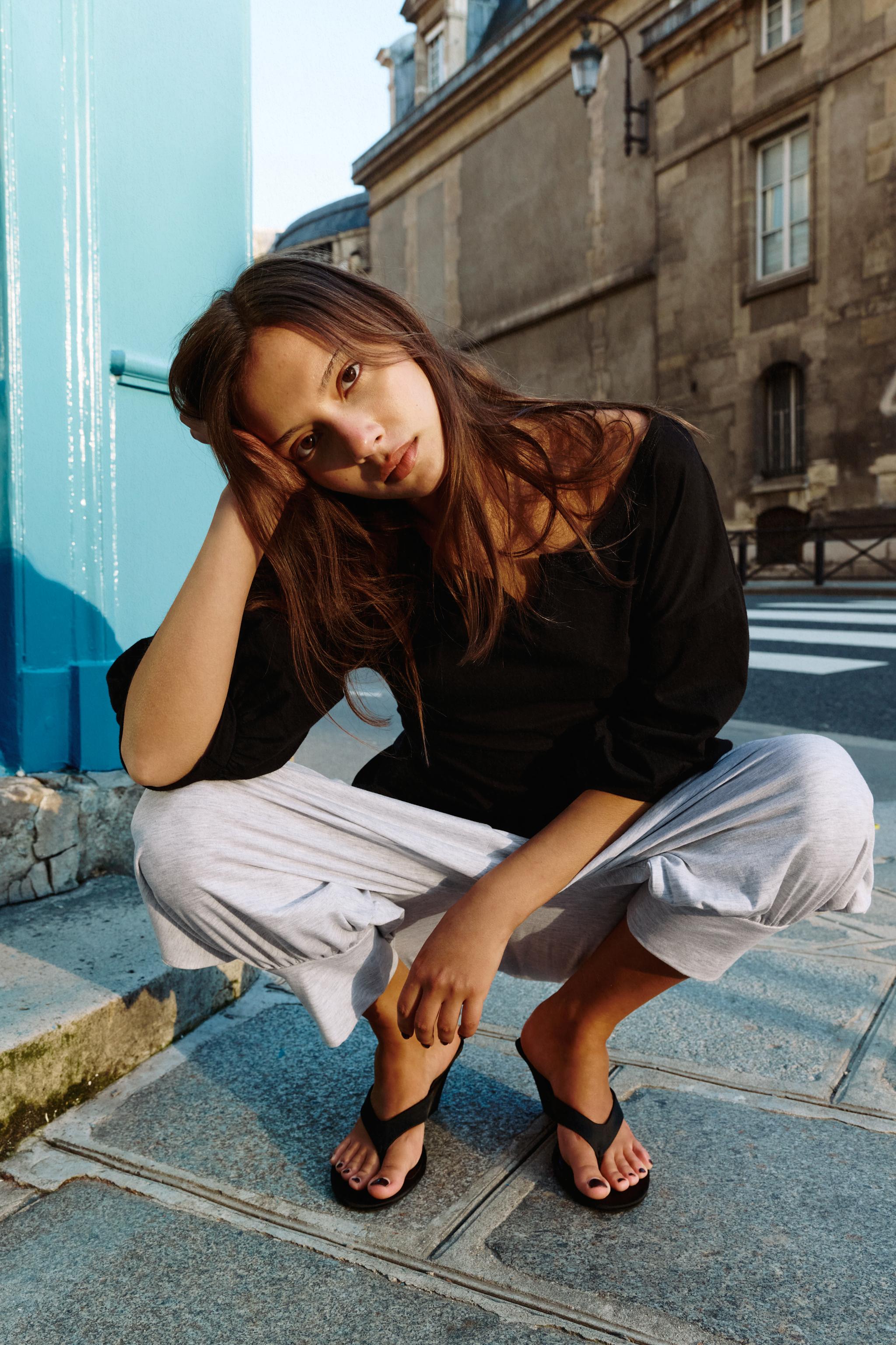 CROPPED SAROUEL TROUSERS