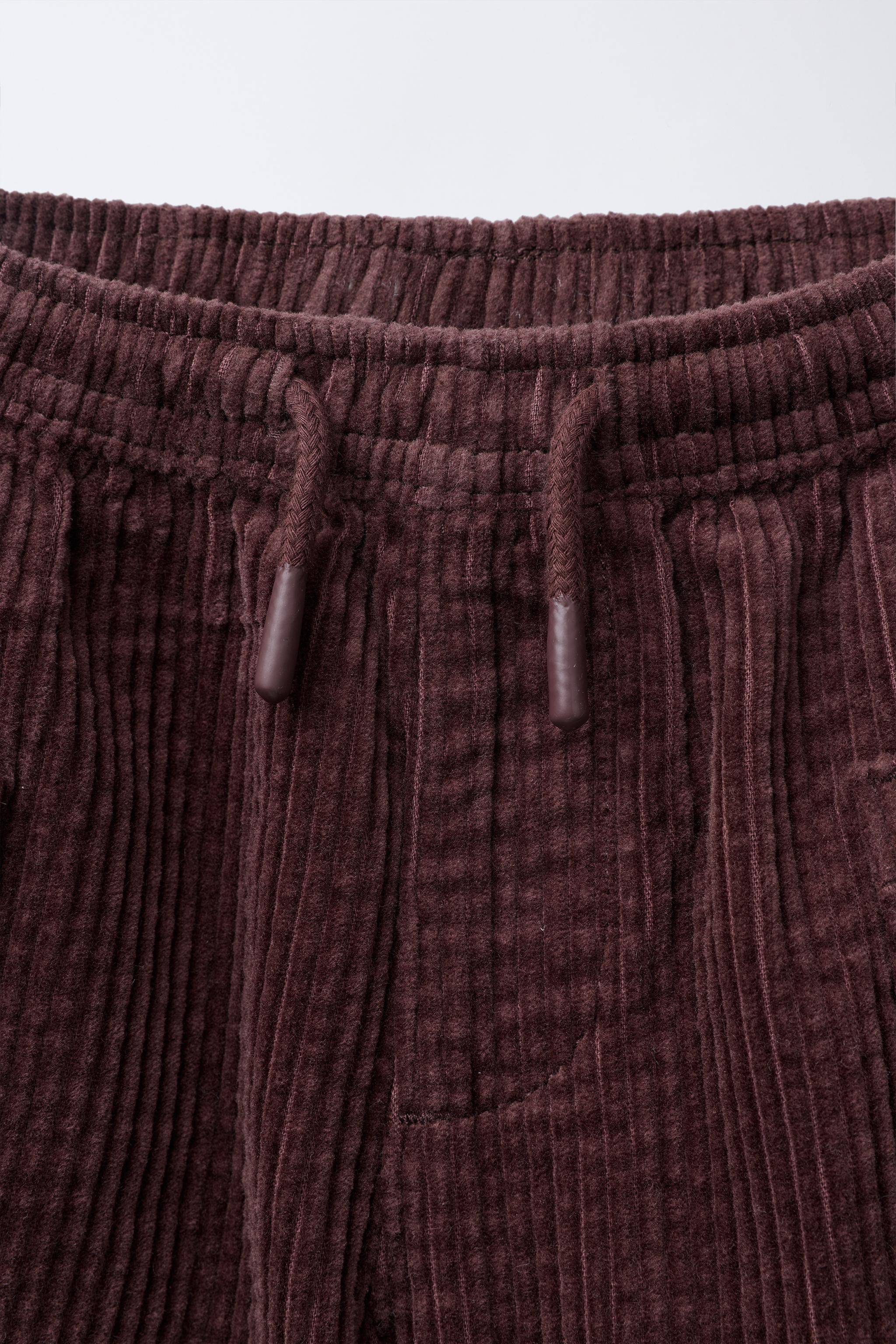 CORDUROY PANTS WITH POCKETS
