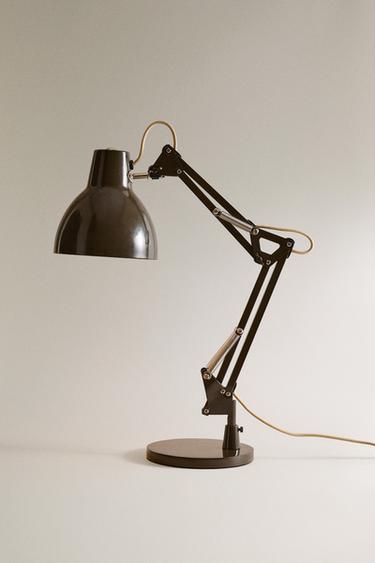 CHILDREN'S IRON DESK LAMP - Brown by Zara - Image 1