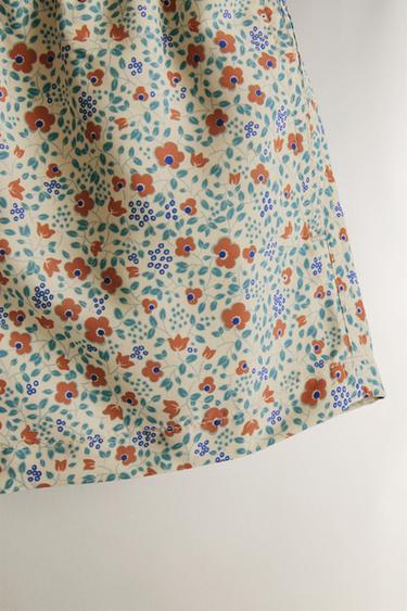 KIDS’ FLORAL SWIMMING TRUNKS - Sand by Zara - Image 2