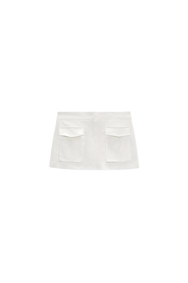 FALDA PANTALÓN SATINADA