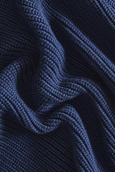 COUVERTURE BÉBÉ COTON GAUFRÉ - Bleu de Zara - Image 2