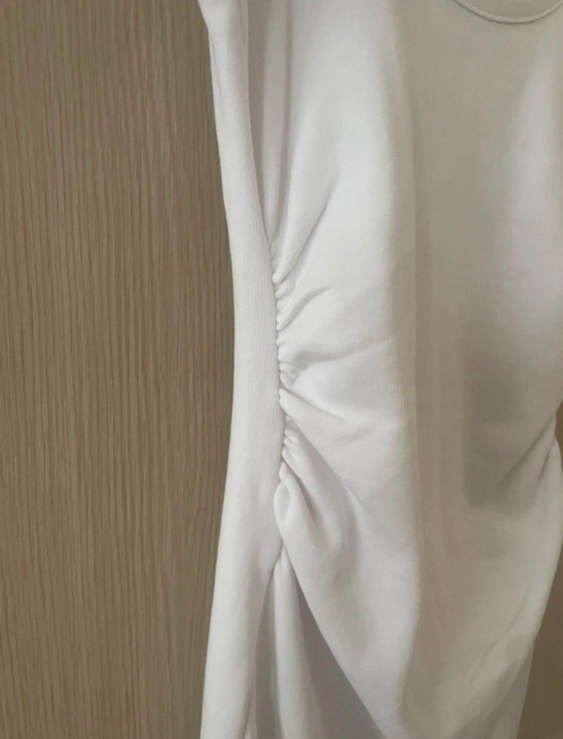 FITTED GATHERED DRESS - Image 3