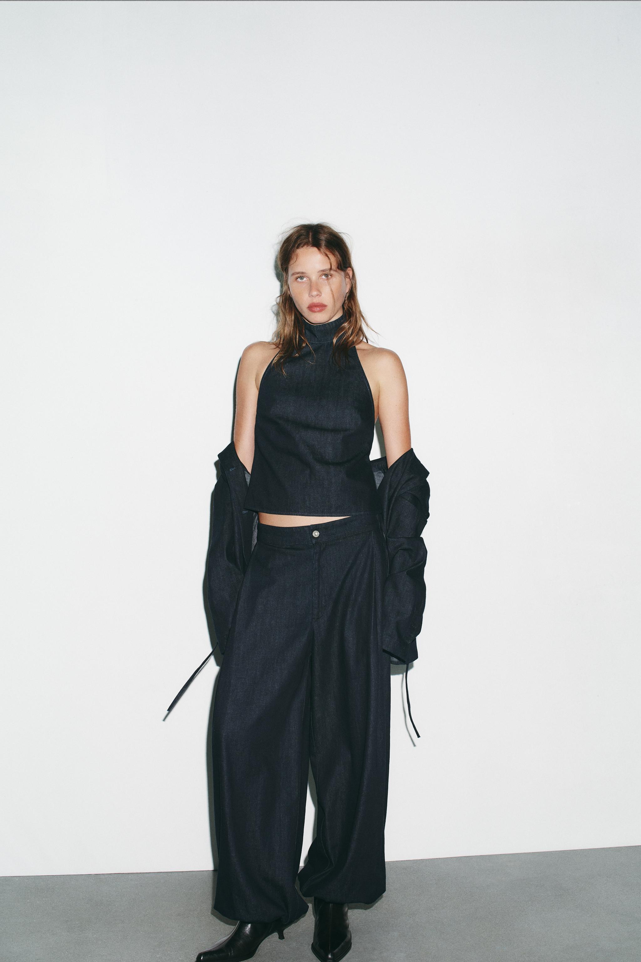 るー SQUARE TOE SLINGBACK HEELS - Black | ZARA United States