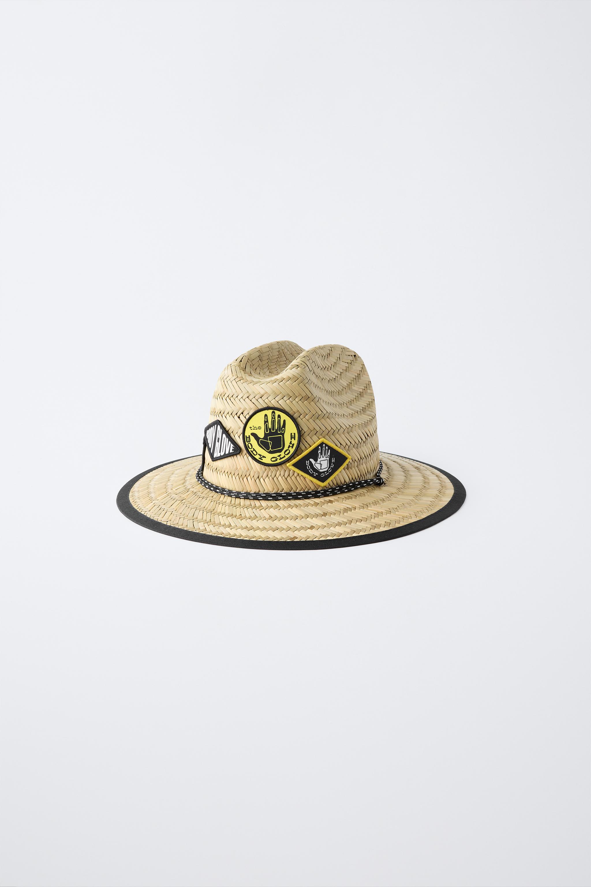 BODY GLOVE © STRAW-EFFECT PATCH HAT