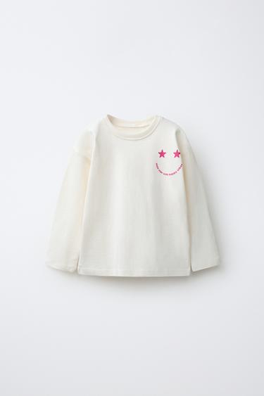 მაისური პრინტით - Zara-ს White