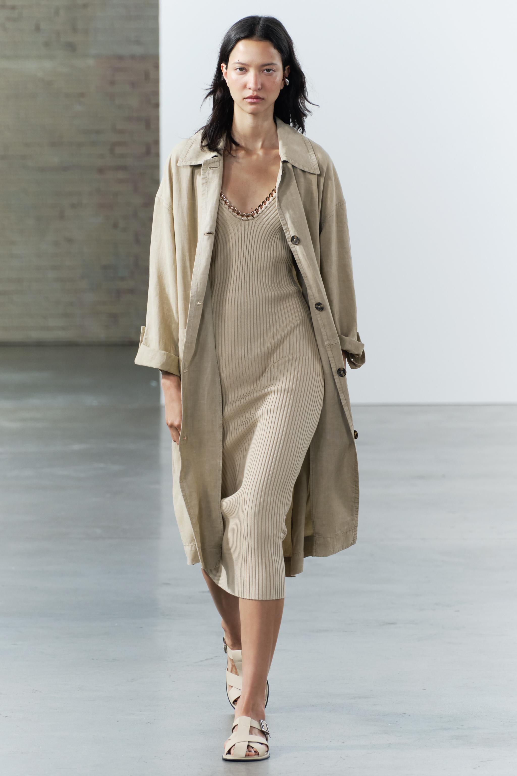 OVERSIZED WASHED TRENCH ZW COLLECTION