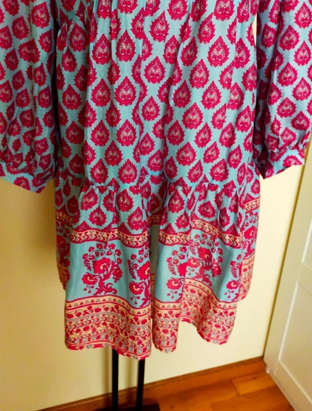 OVERSIZED PRINTED DRESS - Image 7
