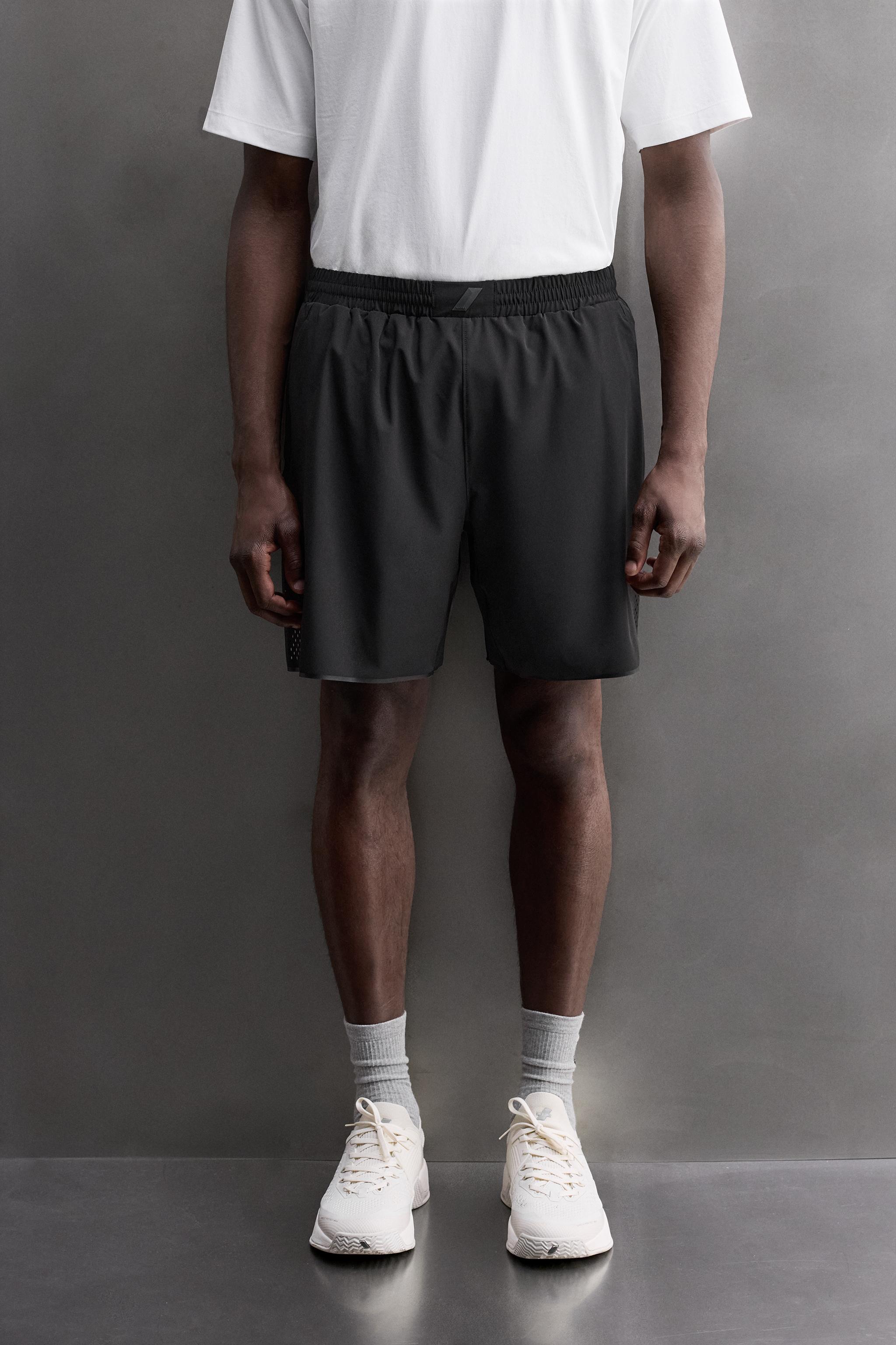 9" COMBINATION PERFORATED SHORTS