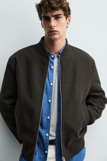 BLOUSON BOMBER BIMATIÈRE - Kaki foncé de Zara - Image 4