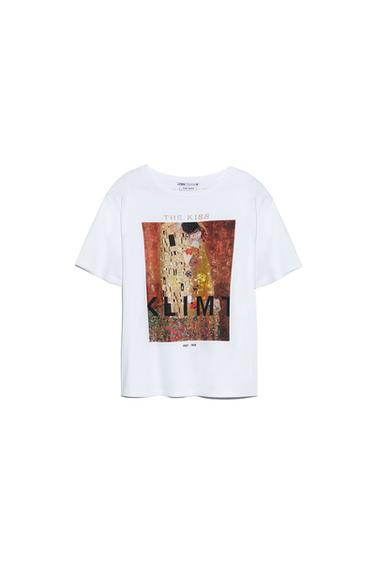 THE KISS 1907-1908 GUSTAV KLIMT PRINT T-SHIRT