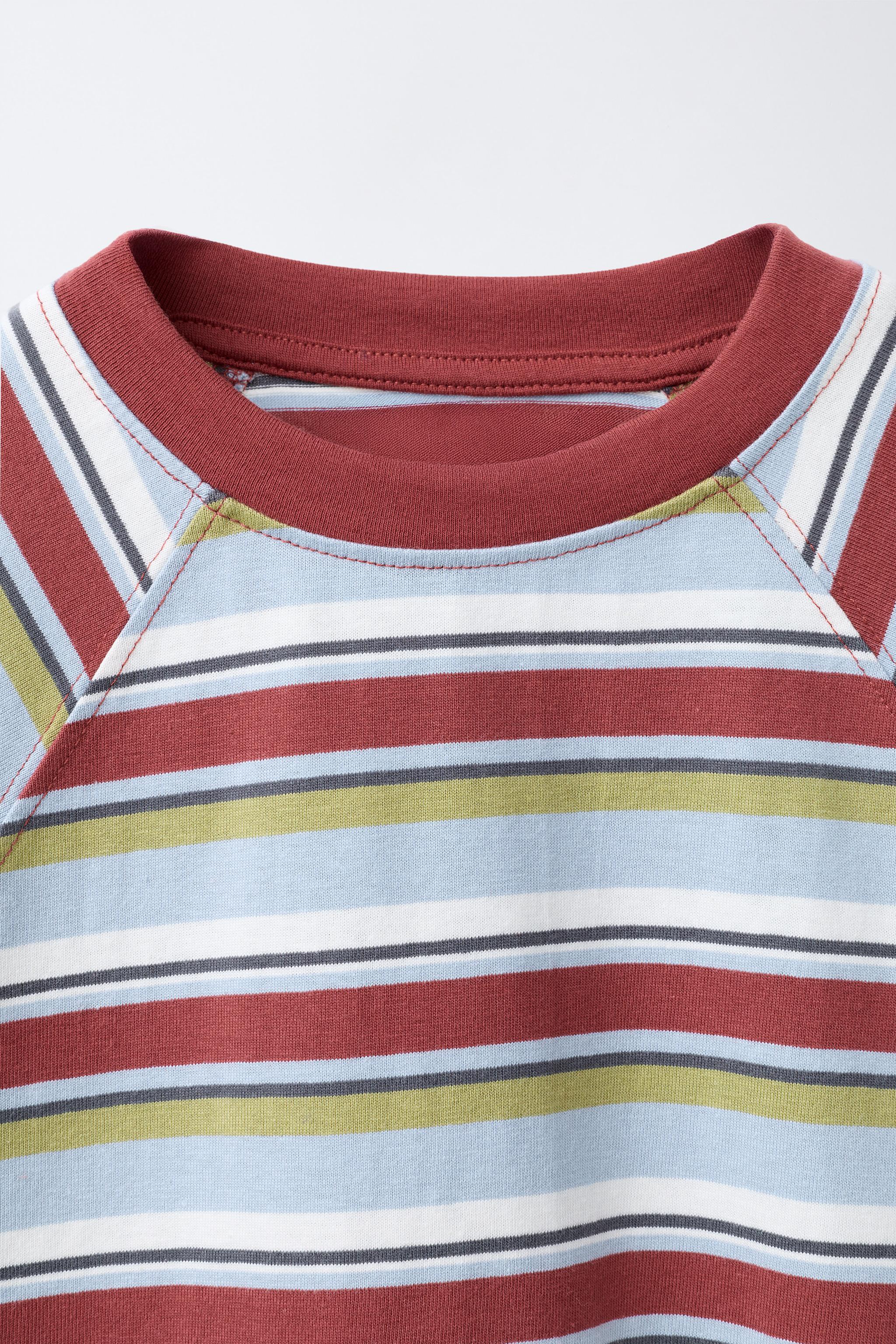 STRIPED T-SHIRT - Multicoloured | ZARA India