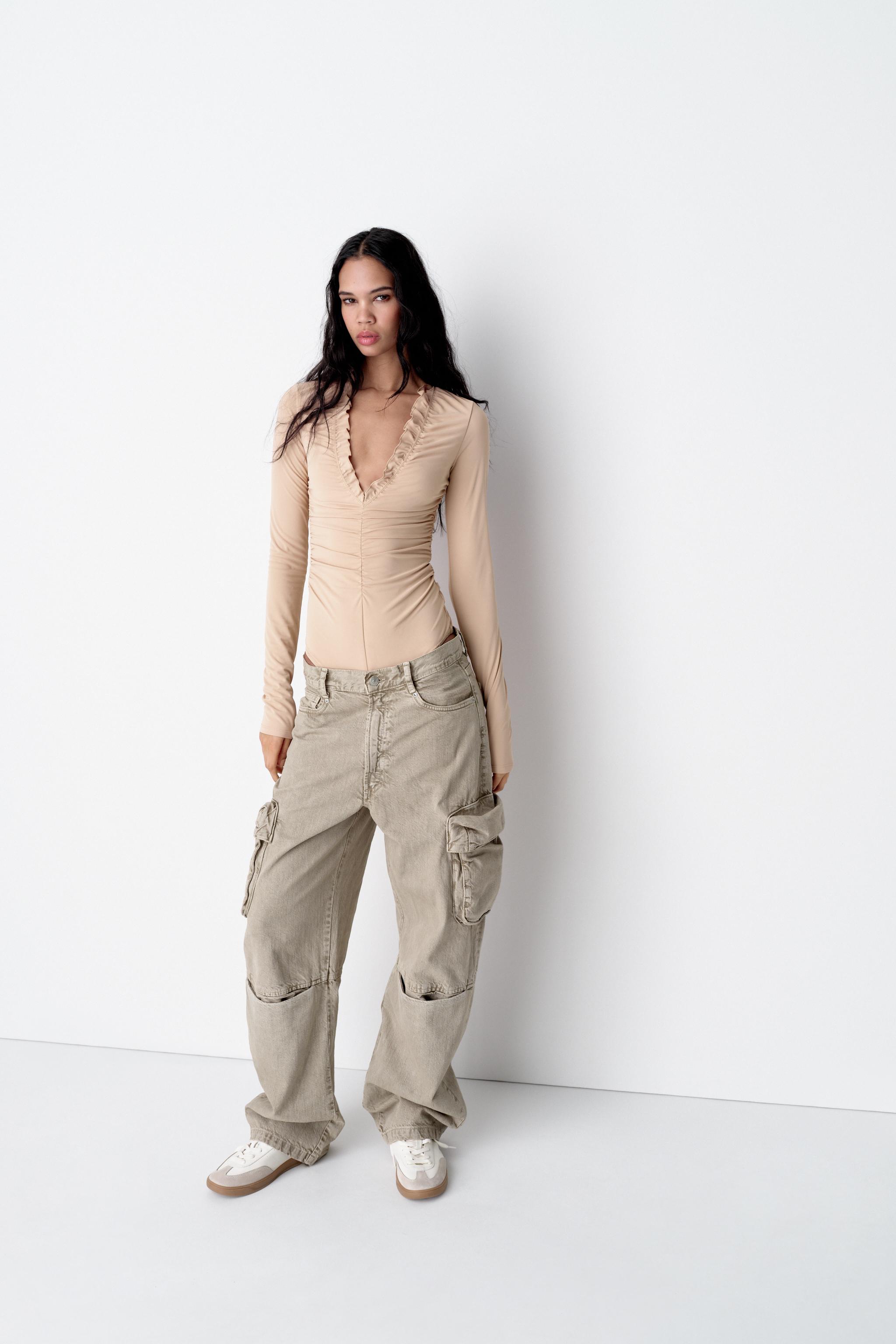 Zara Slim Fit Cargo Pants