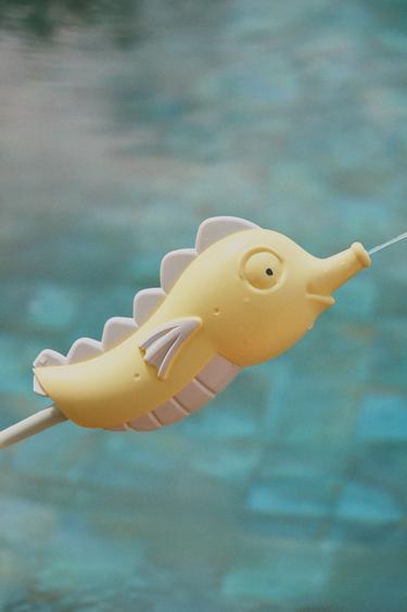 PISTOLET À EAU ENFANT PLAGE HIPPOCAMPE - Jaune de Zara