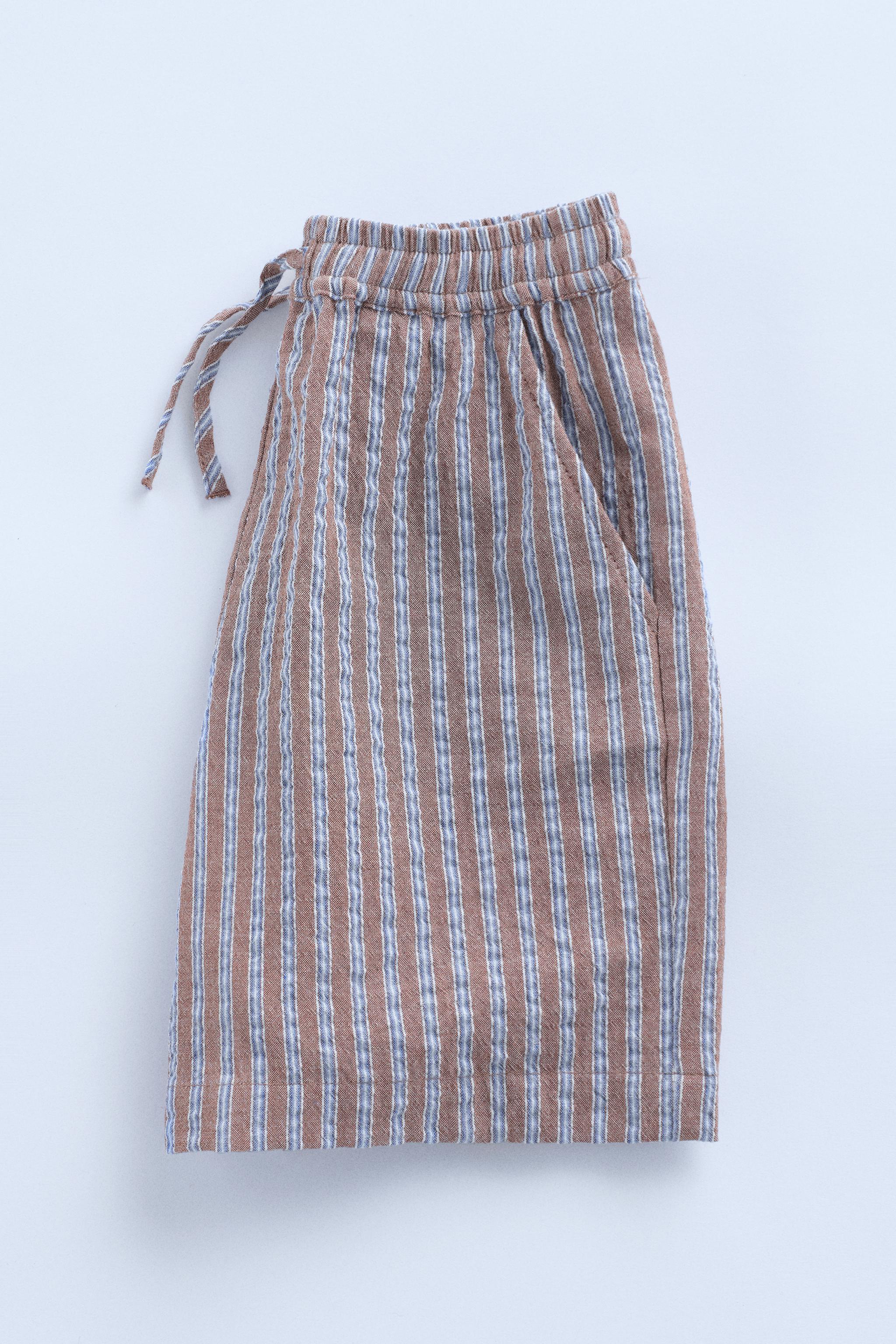 ZARA TIMELESS - BERMUDA RAYURES