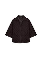 FİSTO İŞLEMELİ CULOTTE PANTOLON - Görsel 2