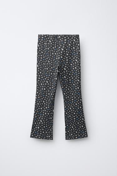 AGES 6-14 / TEXT AND FLORAL PYJAMAS - Anthracite grey by Zara - Image 4