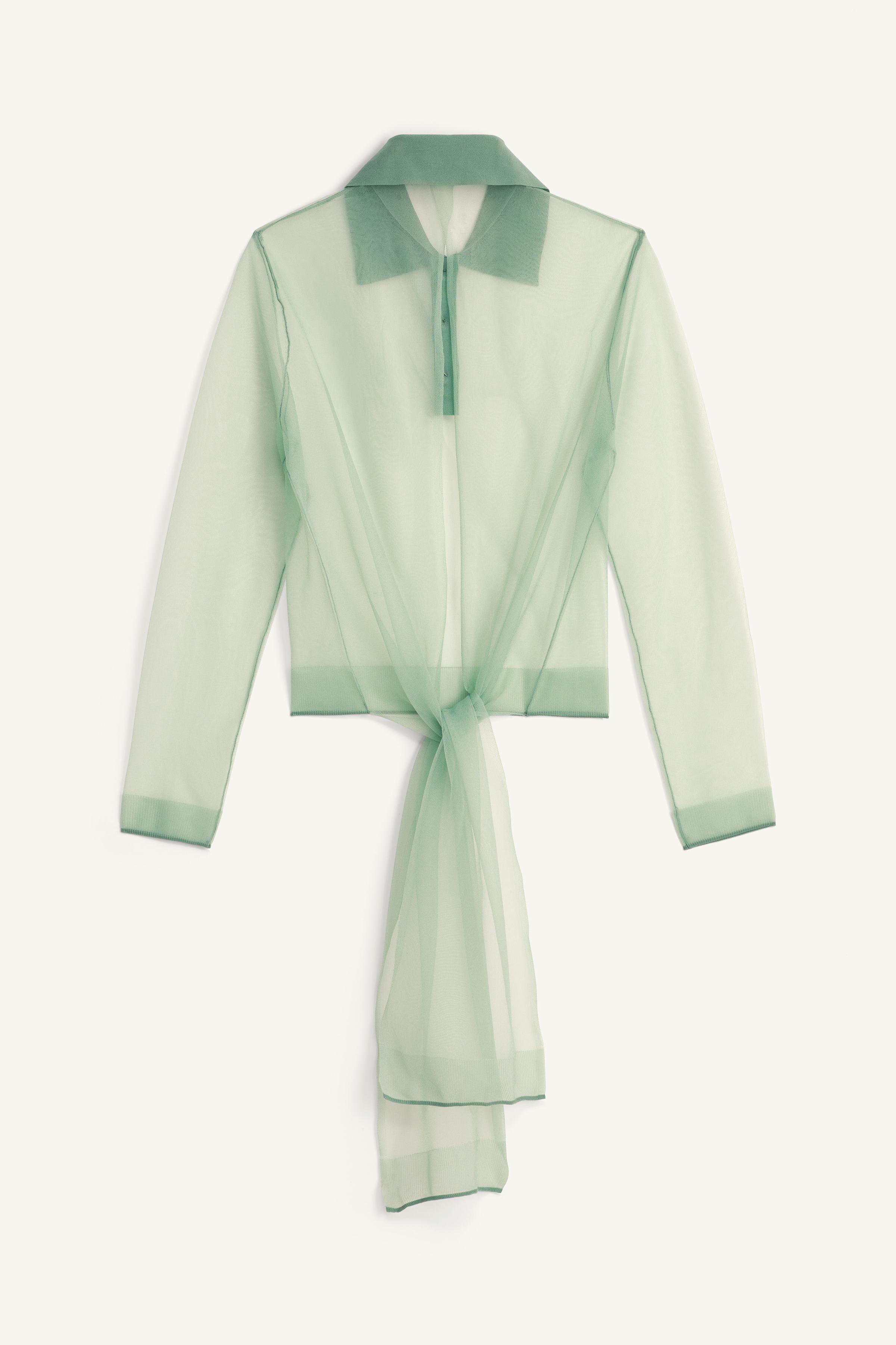 LIMITED EDITION SEMI-SHEER KNIT POLO