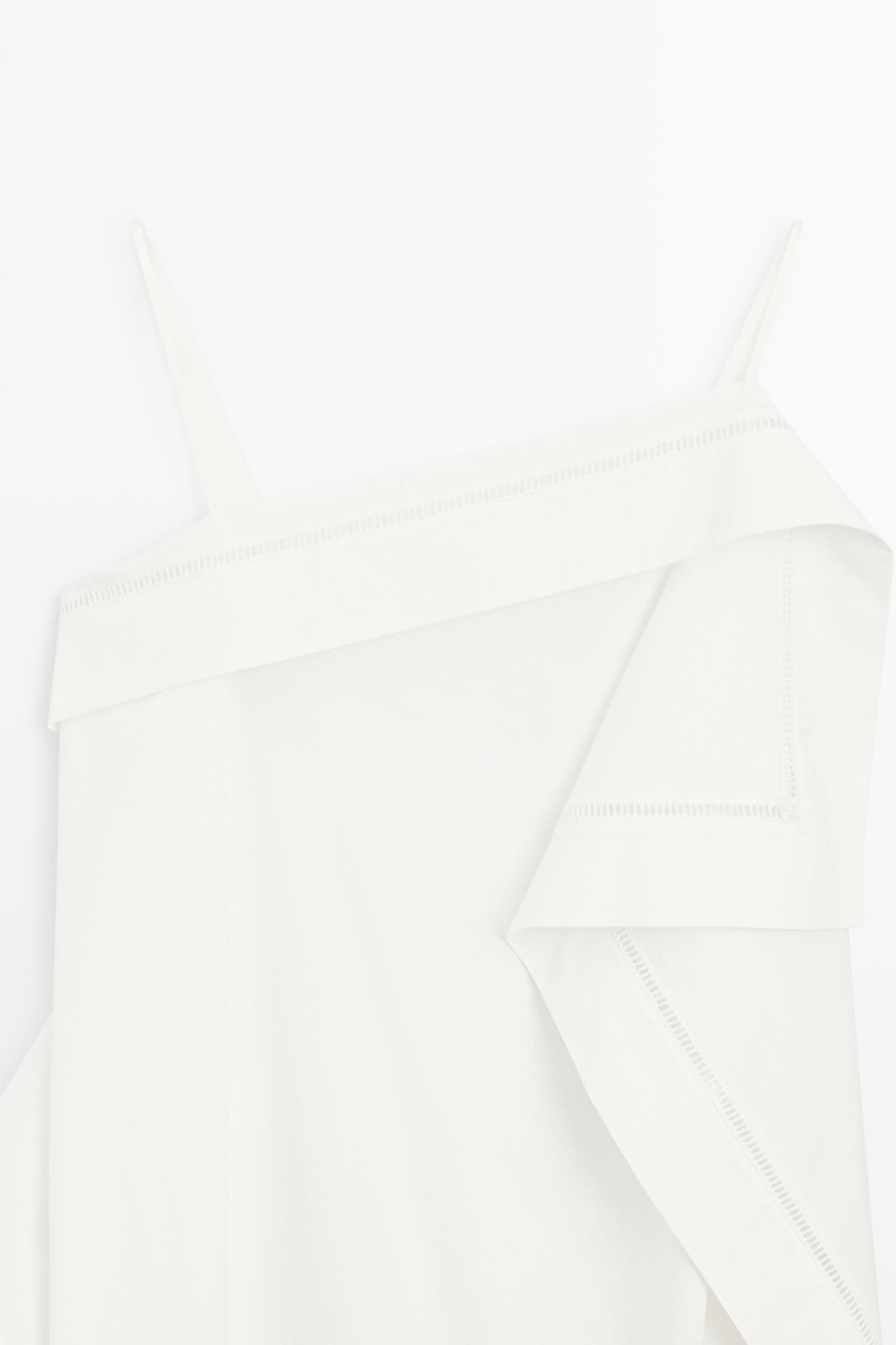 Asymmetric ruffle midi dress - STUDIO