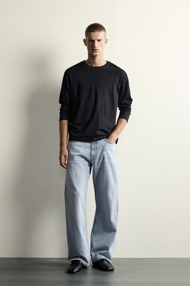 Jeans de corte holgado